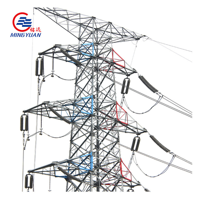 220KV 330kV電気伝達タワーの角度の高圧