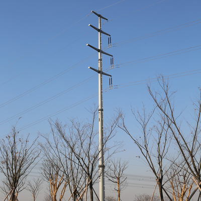 熱いすくいは八角形の電気棒の金属の電信柱の管状の鋼鉄棒に電流を通した