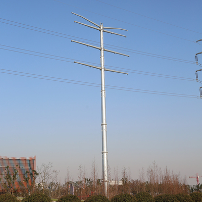 熱いすくいは八角形の電気棒の金属の電信柱の管状の鋼鉄棒に電流を通した