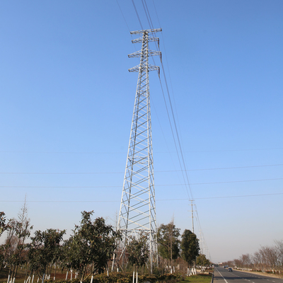 ANSI電気伝達タワーの高圧角度の高圧力Q235b