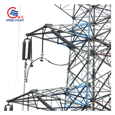 220KV 330kV電気伝達タワーの角度の高圧