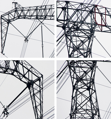 330kV 電源送電塔 / 高圧電源塔 鋼